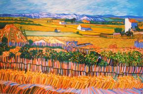 Van Gogh : la plaine de la crau