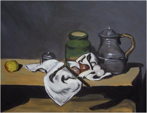 Paul Cézanne : Nature morte à la bouilloire