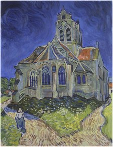 Vincent Van Gogh : L'église d'Auvers sur oise