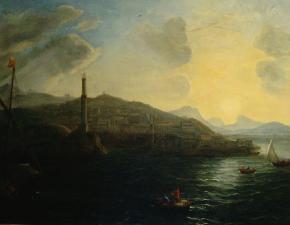 Le Lorrain : Le port de Gênes
