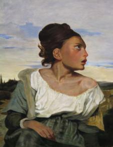 Delacroix : Jeune Orpheline